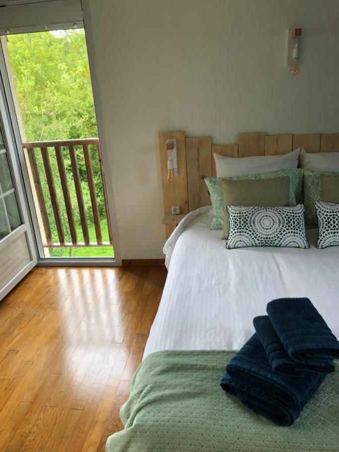 Grande Chambre Familiale Verte Tout Bonnement Bien Putot-en-Auge Exterior photo